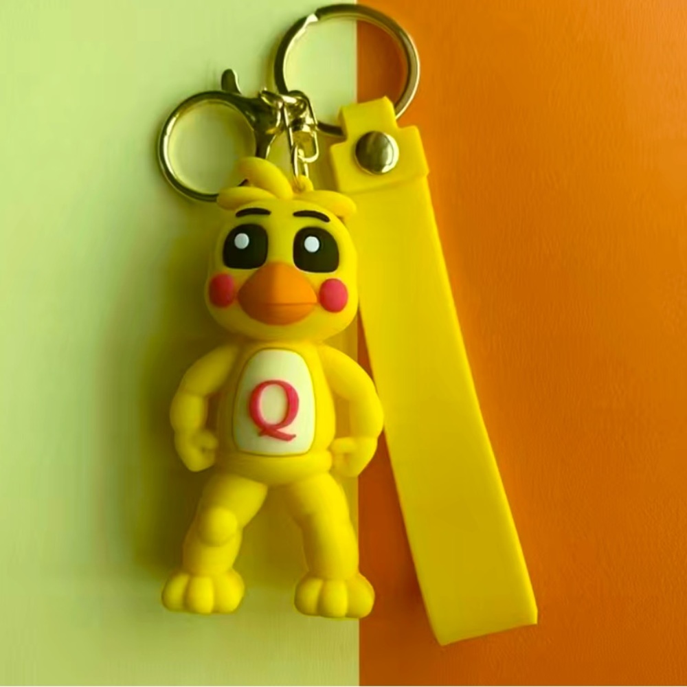 Five Nights at Freddy’s Keychain Bag Charm Toy with wrist strap
  - Chica